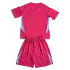 Conjunto (Camiseta+Pantalón Corto) Portero Escocia Euro 2024 Rosa - Niño